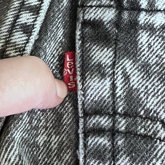 Vtg 80s Levi's 505 Boys Jeans Acid Wash Gray Size 8 USA Made RARE HTF - Picture 7 of 9